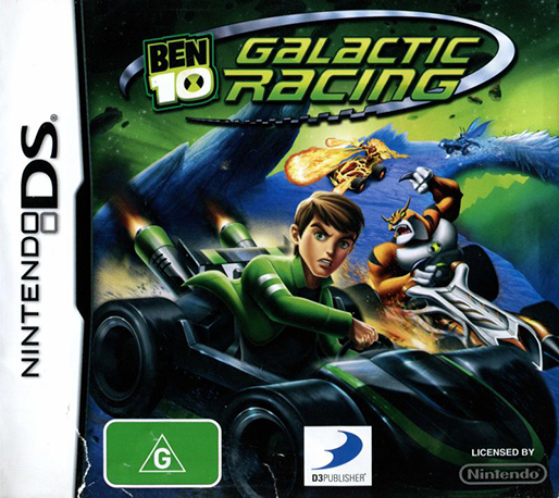 Ben 10 - Galactic Racing — box-2D (EU)
