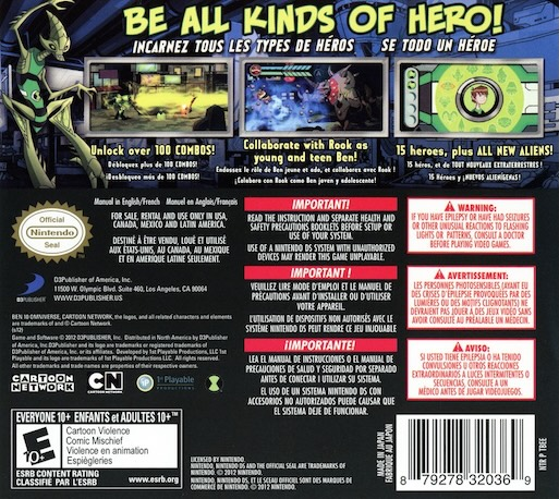 Ben 10 Omniverse — box-2D-back (US)