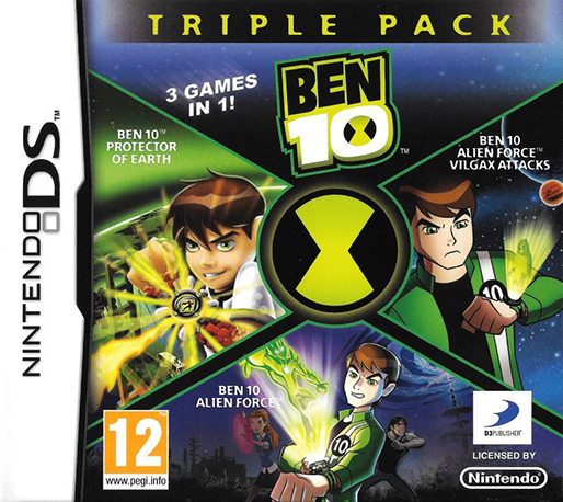 Ben 10 - Triple Pack — box-2D (EU)
