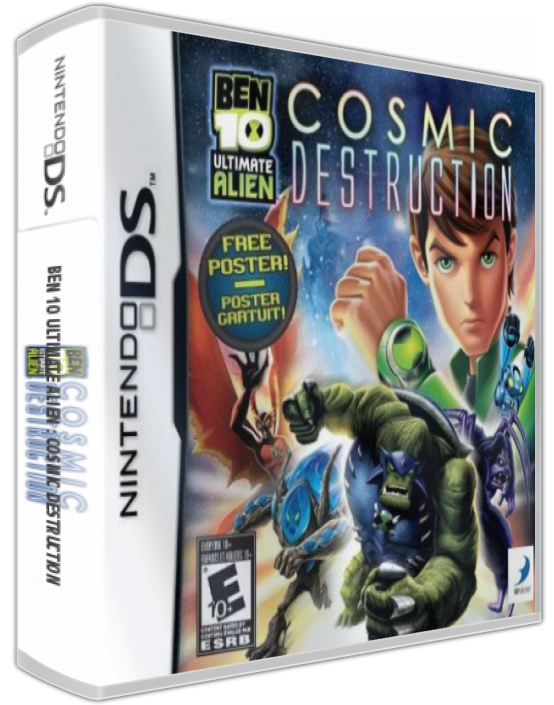 Ben 10 Ultimate Alien - Cosmic Destruction — box-3D (US)
