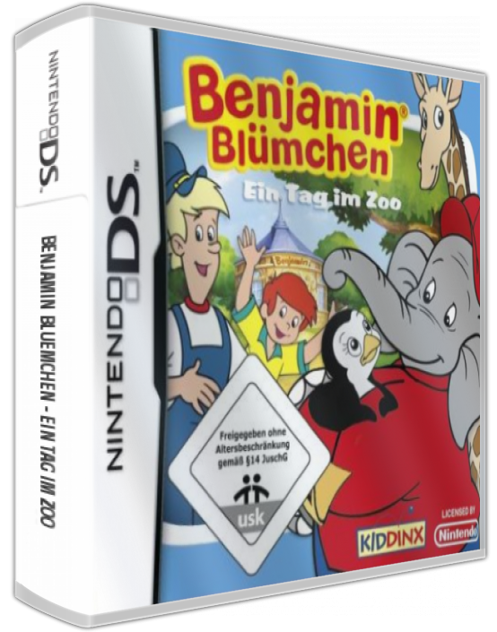 Benjamin Bluemchen - Ein Tag Im Zoo — box-3D (DE)
