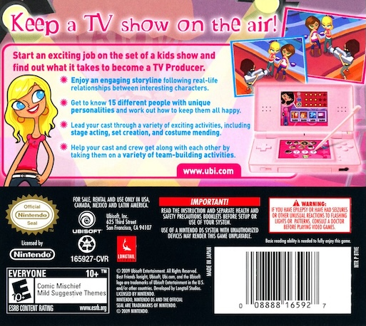 Best Friends Tonight — box-2D-back (US)