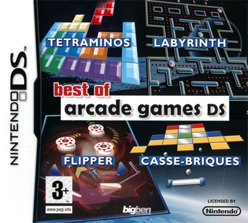 Best Of Arcade Games Ds box art