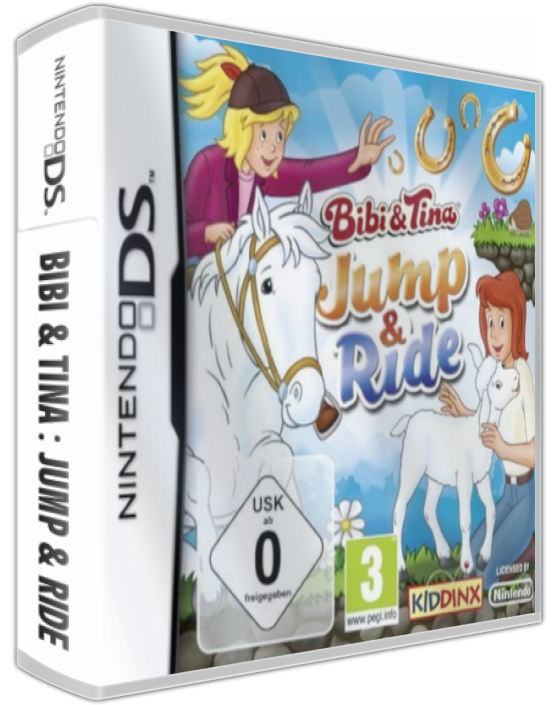 Bibi and Tina  - Jump and Ride — box-3D (DE)