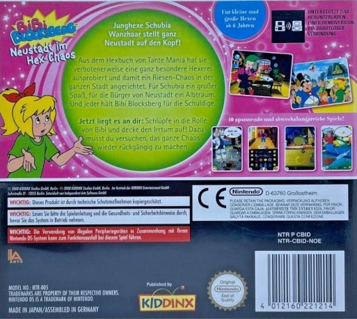 Bibi Blocksberg - Neustadt im Hex-Chaos — box-2D-back (DE)
