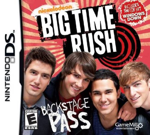 Big Time Rush - Backstage Pass box art