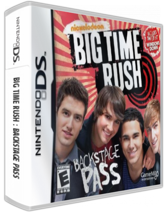 Big Time Rush - Backstage Pass — box-3D (US)