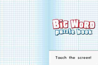 Big Word Puzzle Book — sstitle (EU)