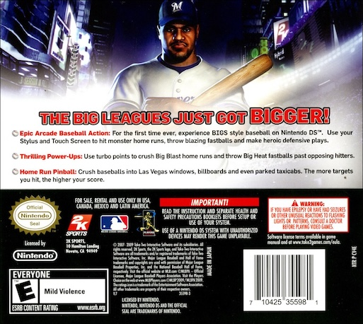 Bigs 2, The — box-2D-back (US)