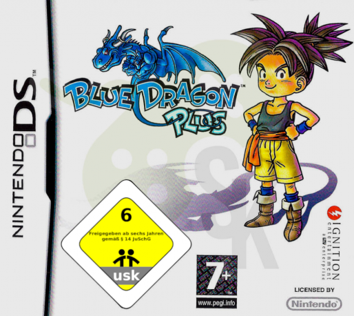 Blue Dragon Plus — box-2D (DE)