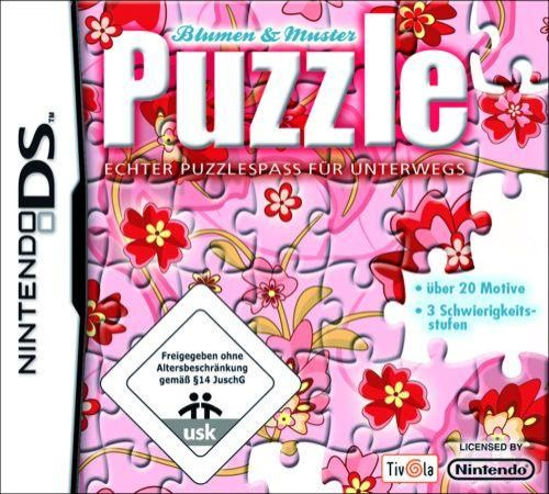 Blumen And Muster Puzzle - Echter Puzzlespass Fuer Unterwegs box art