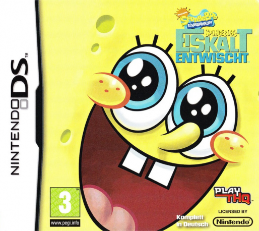 SpongeBob's Truth or Square — box-2D (DE)