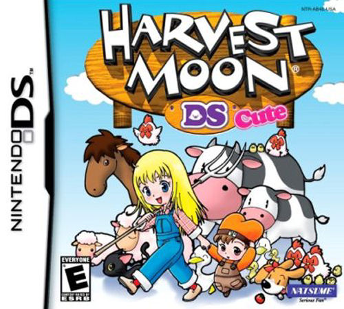 Harvest Moon Ds Cute box art