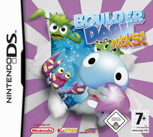 Boulder Dash Rocks box art