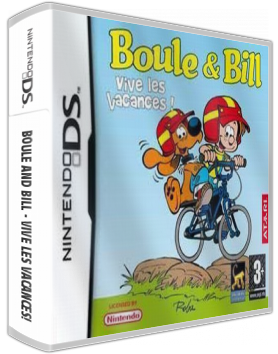 Boule And Bill - Vive Les Vacances! — box-3D (FR)