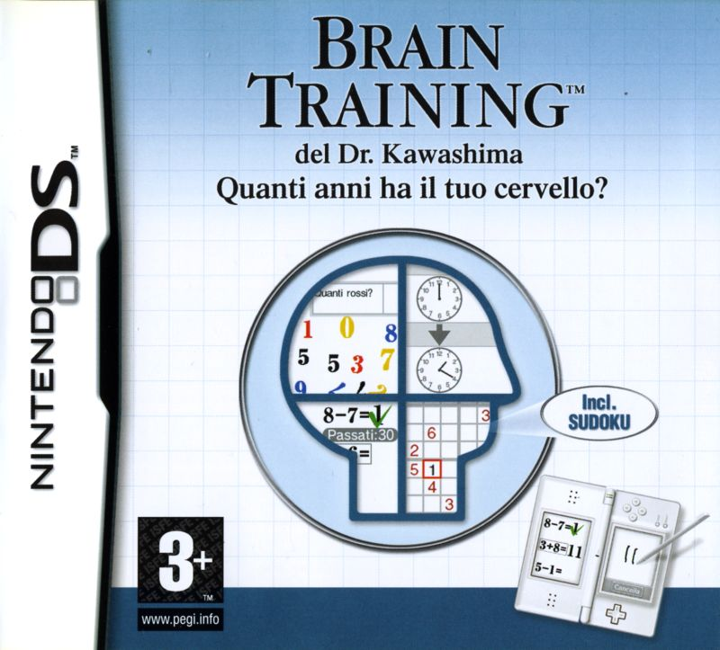 Brain Age - Train Your Brain In Minutes A Day! — box-2D (IT)