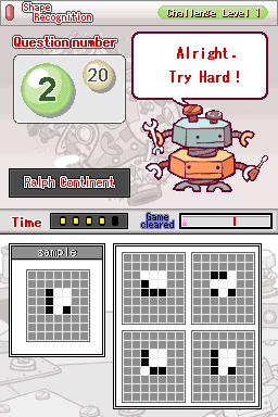 Professor's Brain Trainer, The - Logic — ss (WOR)