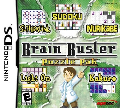 Brain Buster Puzzle Pak box art