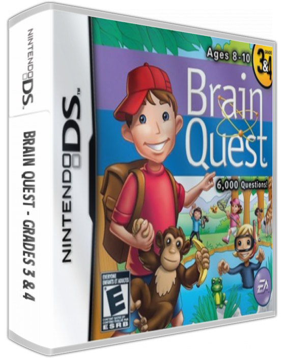 Brain Quest - Grades 3 And 4 — box-3D (US)