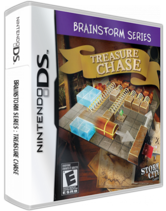 Brainstorm Series - Treasure Chase — box-3D (US)