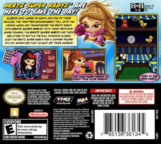 Bratz - Super Babyz — box-2D-back (US)