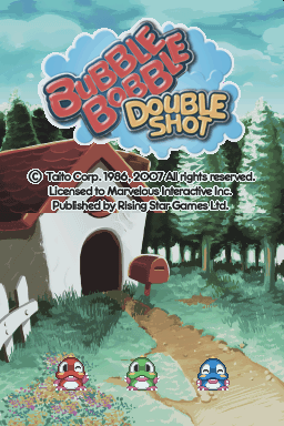 Bubble Bobble Double Shot — sstitle (WOR)