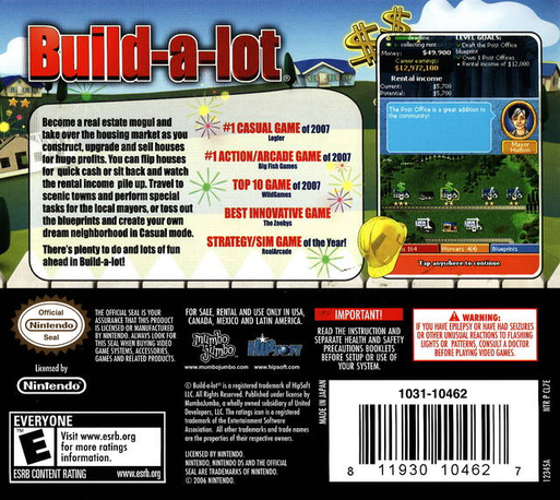 Build-a-lot — box-2D-back (US)