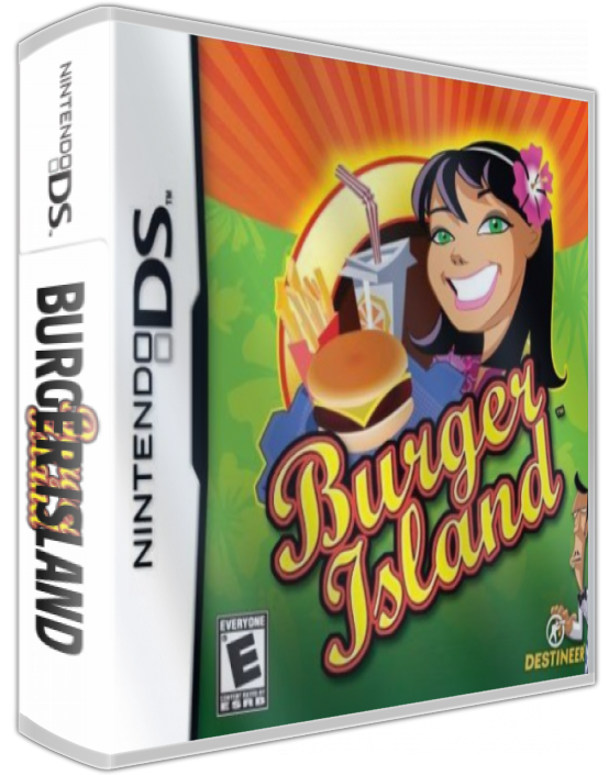 Burger Island — box-3D (US)