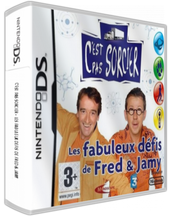 C'est Pas Sorcier - Les Fabuleux Defis De Fred And Jamy — box-3D (FR)