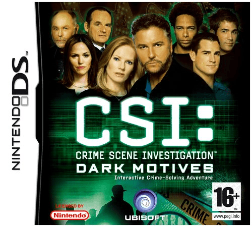 Csi - Crime Scene Investigation - Dark Motives box art