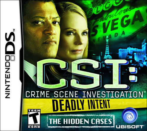 Csi - Crime Scene Investigation - Deadly Intent - The Hidden Cases box art