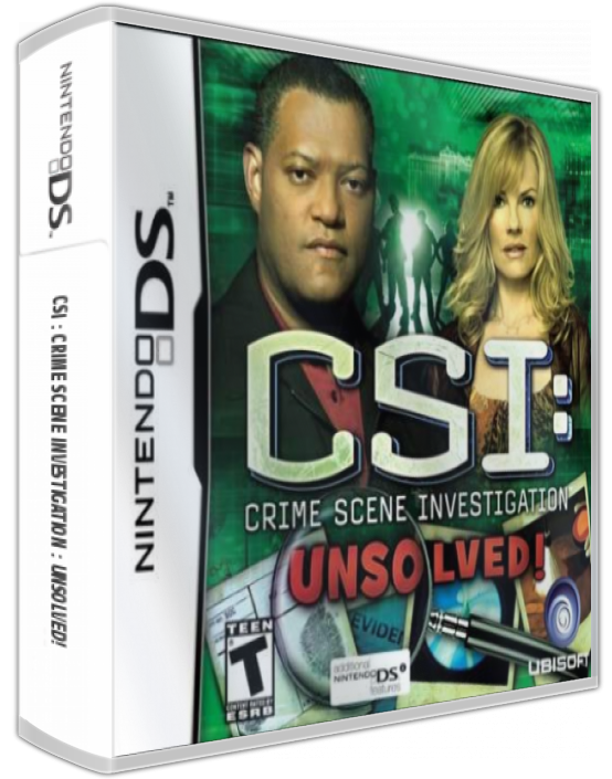Csi - Crime Scene Investigation - Unsolved! — box-3D (US)