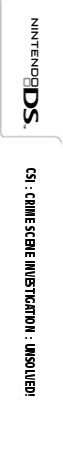 Csi - Crime Scene Investigation - Unsolved! — box-2D-side (US)