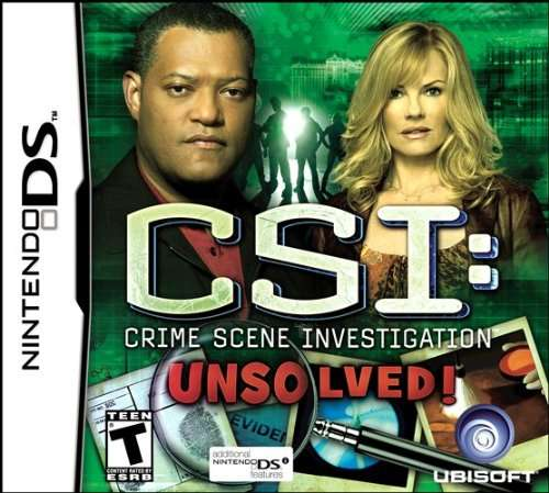 Csi - Crime Scene Investigation - Unsolved! box art