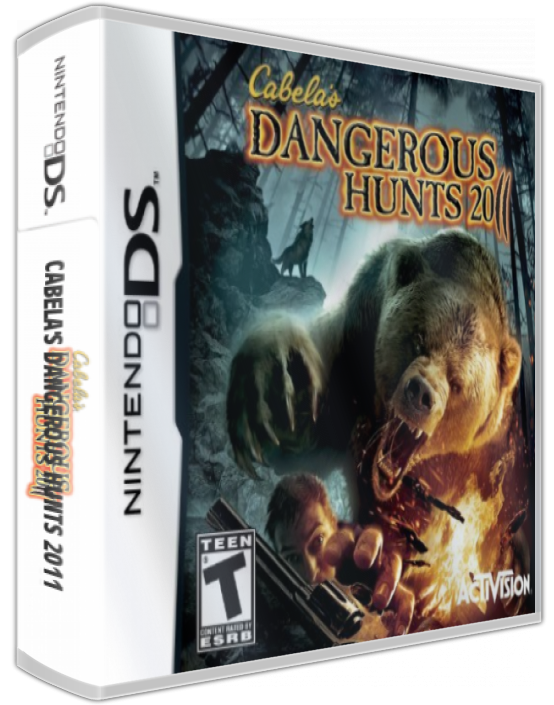 Cabela's Dangerous Hunts 2011 — box-3D (US)