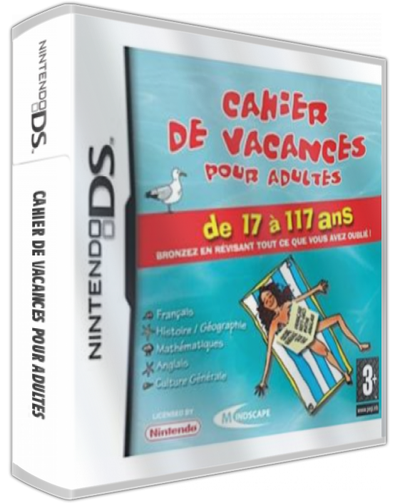 Cahier De Vacances Pour Adultes — box-3D (FR)