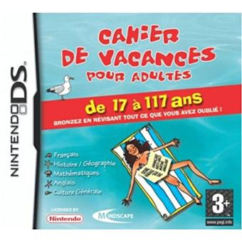 Cahier De Vacances Pour Adultes box art