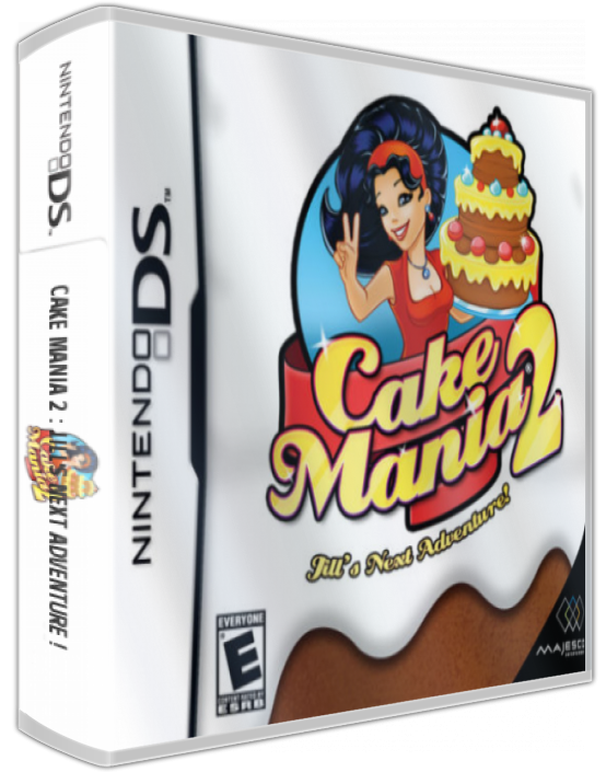 Cake Mania 2 - Jill's Next Adventure ! — box-3D (US)