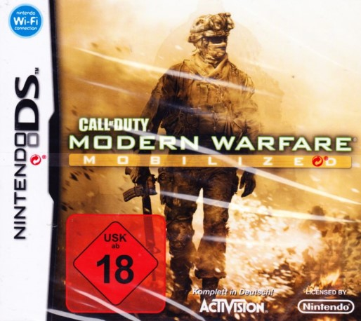 Call Of Duty - Modern Warfare - Mobilized — box-2D (DE)
