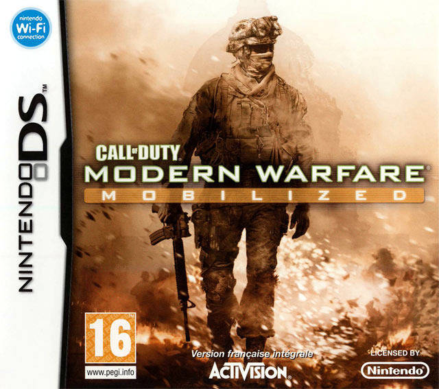 Call Of Duty - Modern Warfare - Mobilized — box-2D (FR)