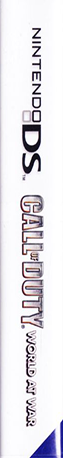 Call Of Duty - World At War — box-2D-side (FR)