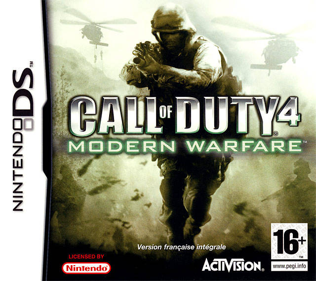 Call Of Duty 4 - Modern Warfare — box-2D (FR)