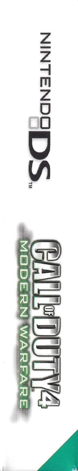 Call Of Duty 4 - Modern Warfare — box-2D-side (FR)