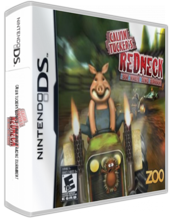 Calvin Tucker's Redneck - Farm Animal Racing Tournament — box-3D (US)