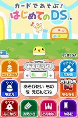 Card De Asobu! Hajimete No Ds — sstitle (JP)