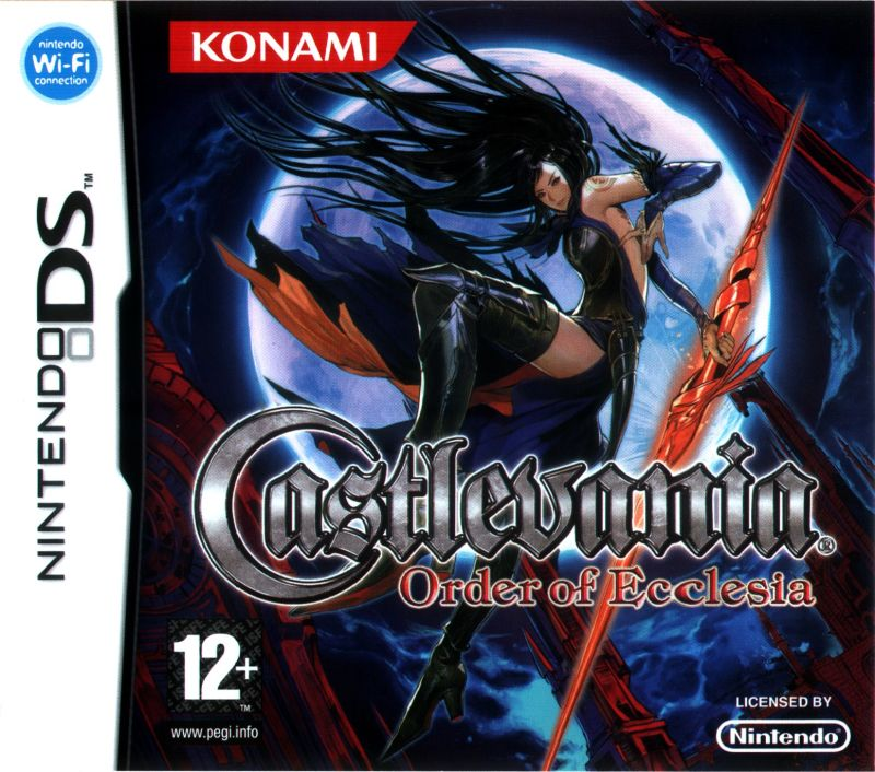 Castlevania - Order Of Ecclesia — box-2D (EU)