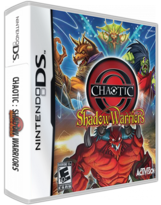 Chaotic - Shadow Warriors — box-3D (US)