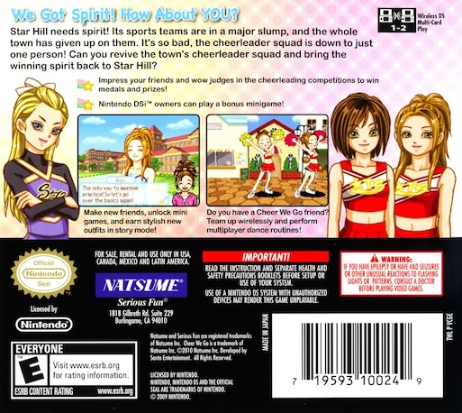 Cheer We Go — box-2D-back (US)
