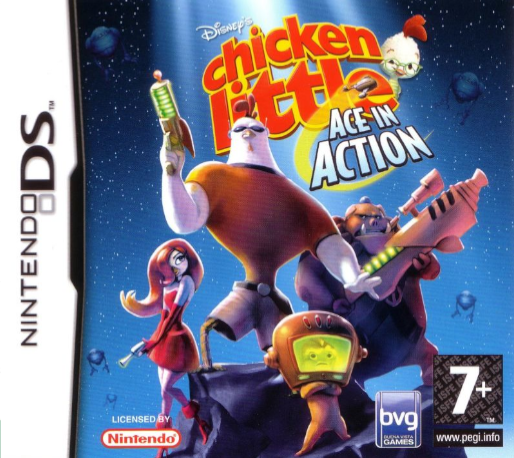Chicken Little - Ace In Action — box-2D (EU)
