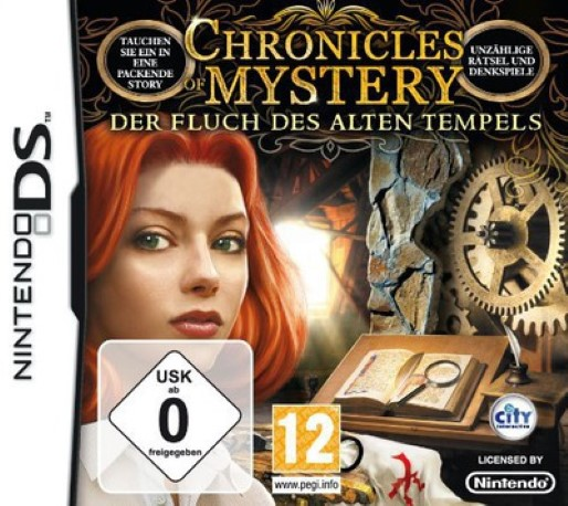 Chronicles Of Mystery - La Malédiction Du Temple Ancestral — box-2D (DE)